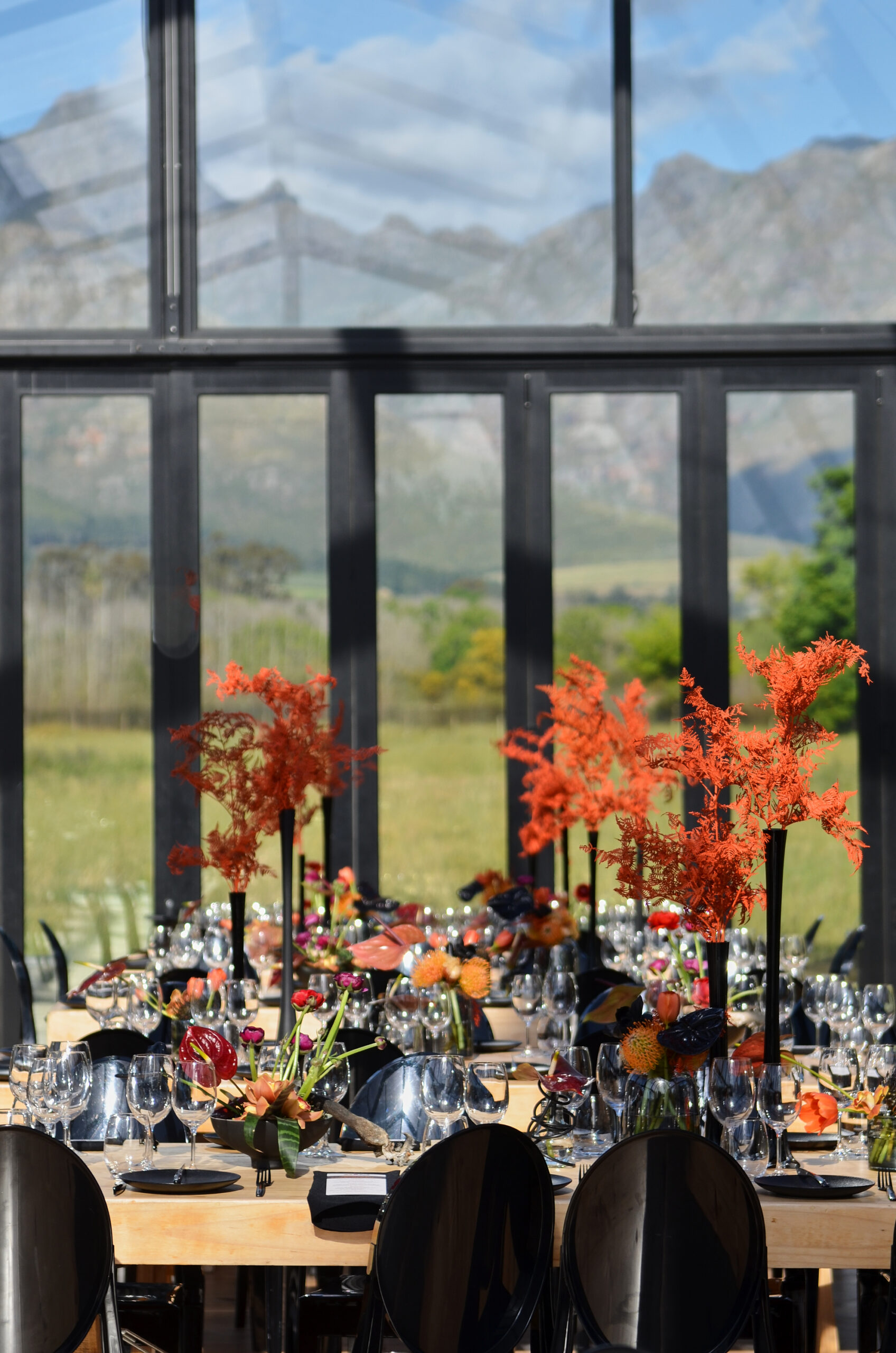 Blaauwklippen Event Flowers - Flowers in the Foyer